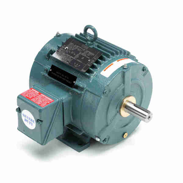 Leeson 0.75 Hp Brake Motor, 3 Phase, 1800 Rpm, 208-230/460 V, 56 Frame, Tefc 114147.00